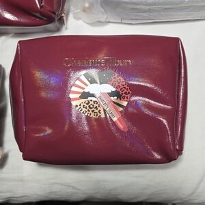NEW Limited Edition Charlotte Tilbury Makeup Bag Cosmetic Case Patent Leather